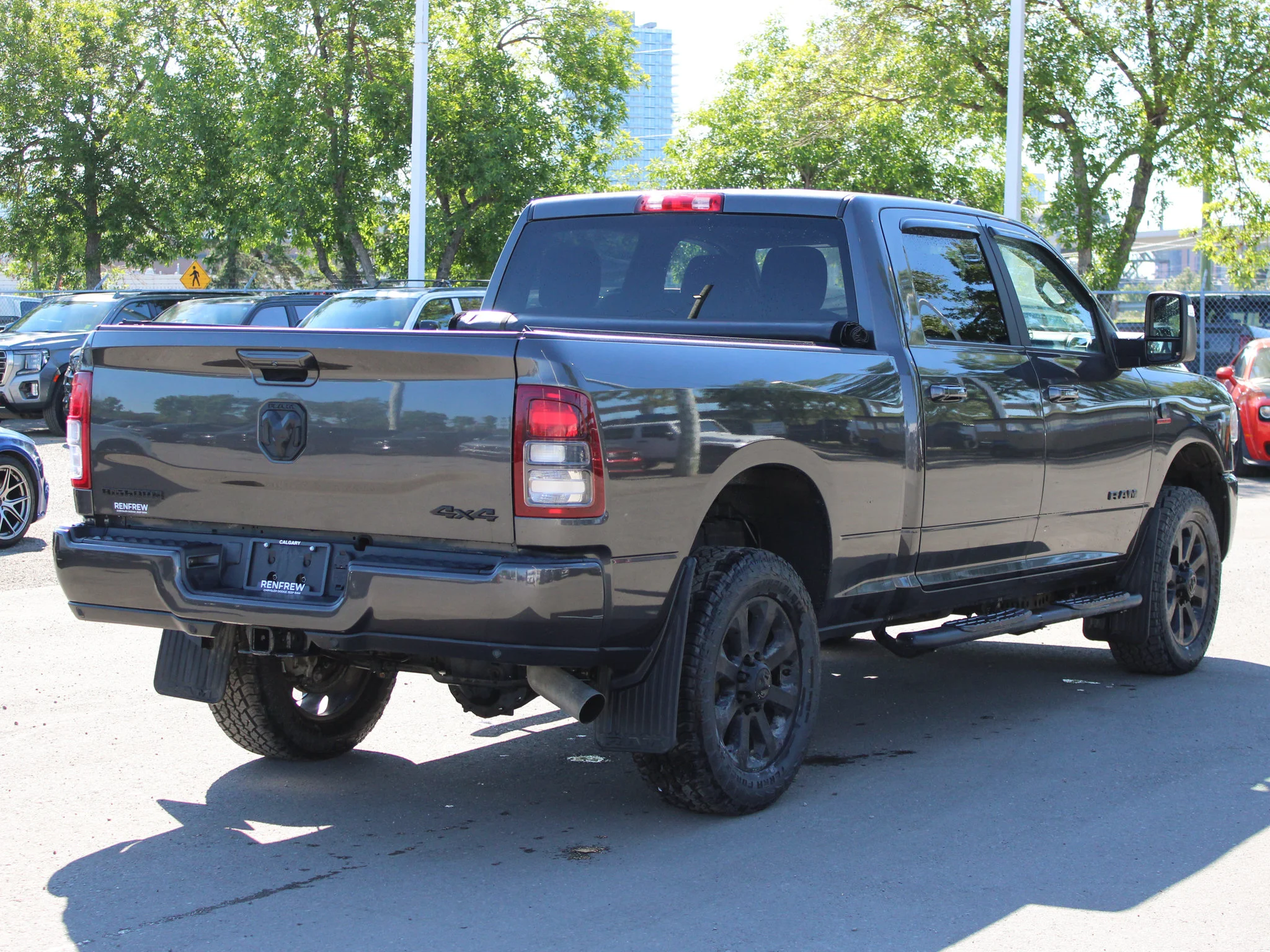 Certified Used 2024 Grey RAM Big Horn * No Accidents | Cummins Diesel | Night Edition | Apple CarPlay | Tonneau Cover | Alpine image 15