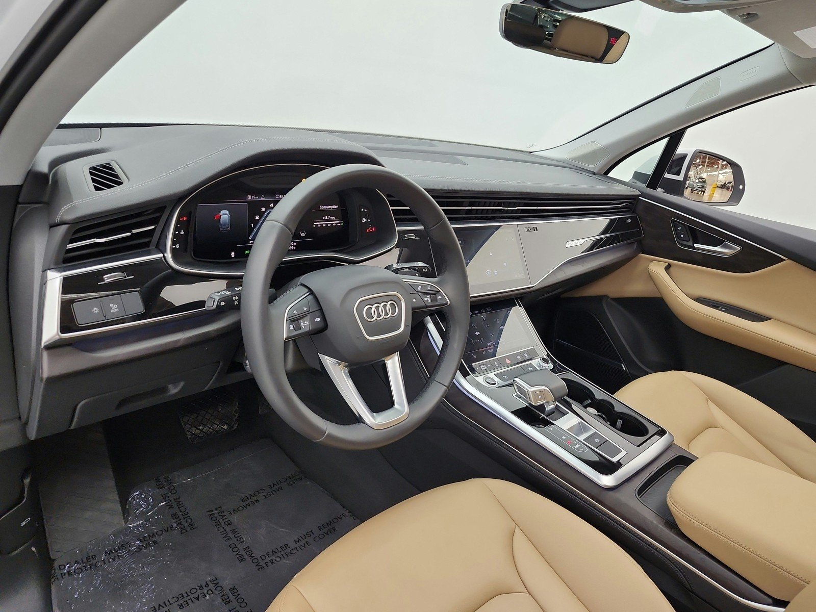 Used 2023 Glacier White Metallic Audi Premium Plus image 9