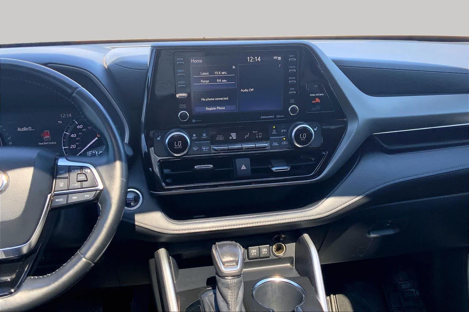 Used 2020 Magnetic Gray Metallic Toyota XLE image 7