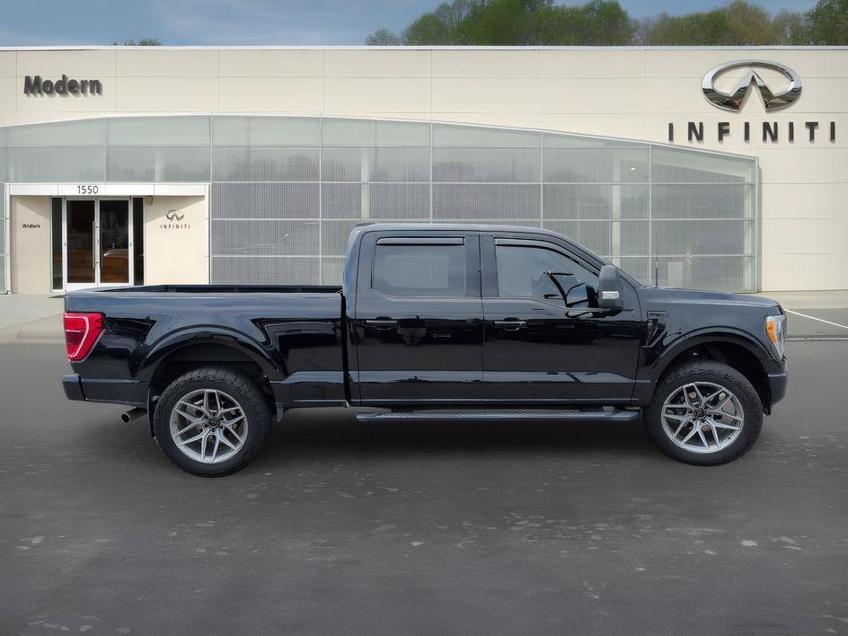 Used 2022 Black Metallic Ford XLT image 3
