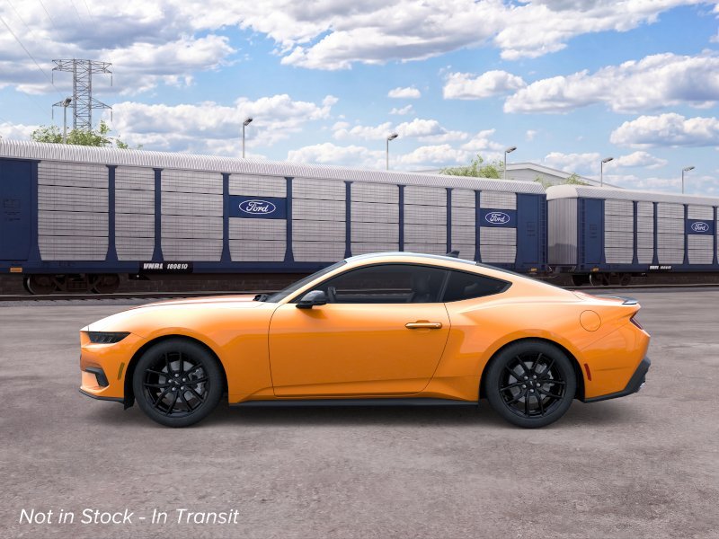 New 2026 Orange Fury Metallic Tri-coat Ford EcoBoost® Premium Fastback image 3