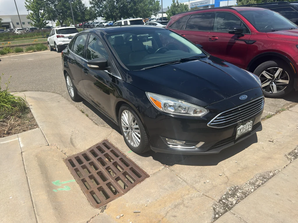Used 2018 Shadow Black Ford Titanium image 6