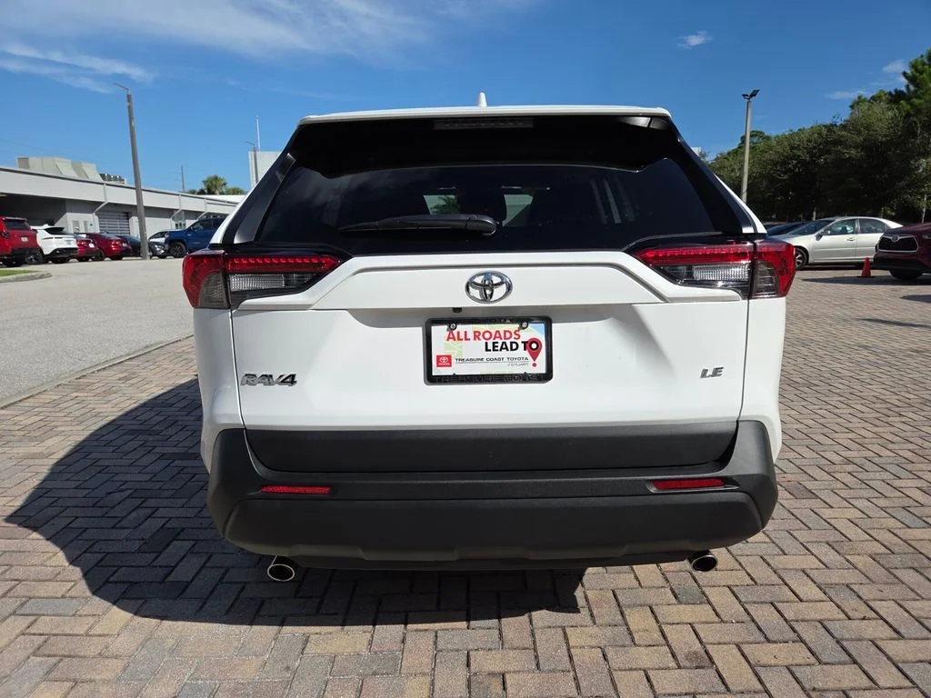 Certified Used 2025 White Toyota LE image 10