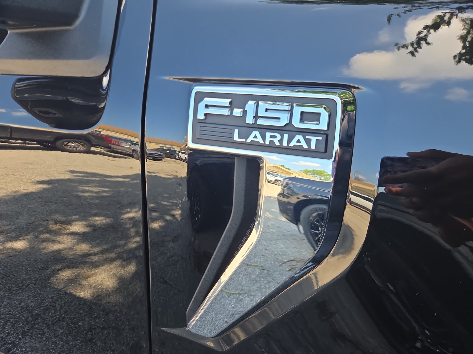 Certified Used 2021 Black Metallic Ford Lariat image 16