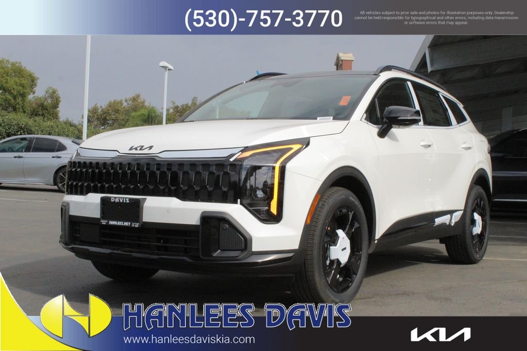 New 2026 Snow White Pearl Kia X-Line image 3