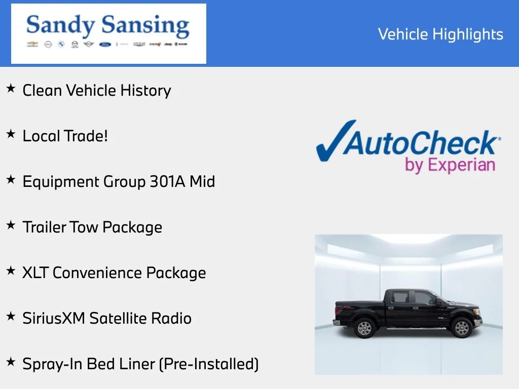 Used 2013 Black Ford XLT image 8