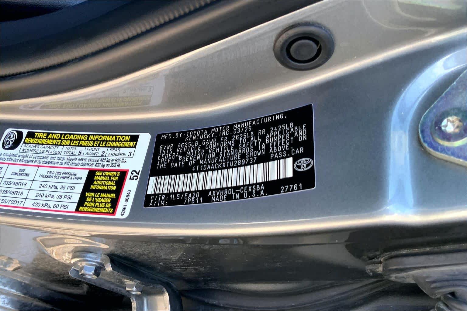 Used 2026 Heavy Metal Toyota SE image 33