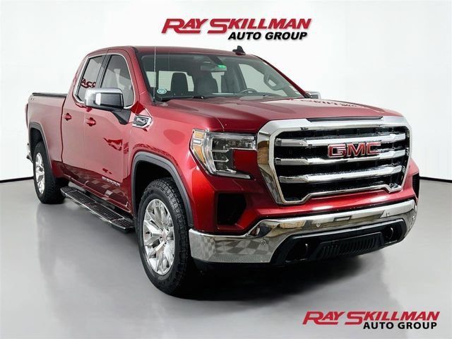 Used 2021 CAYENNE RED TINTCOAT GMC SLE image 1