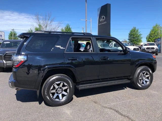 Used 2023 Midnight Black Metallic Toyota TRD Off-Road Premium image 3