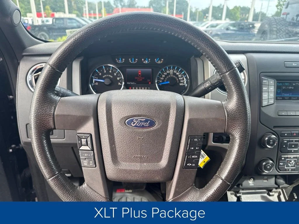 Used 2014 Blue Jeans Metallic Ford XLT image 14