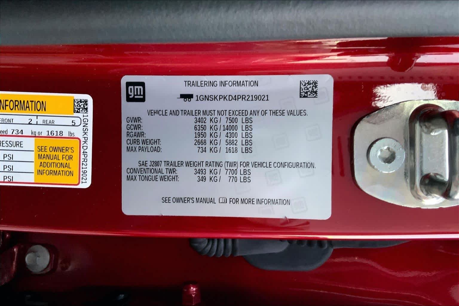 Used 2023 Radiant Red Tintcoat Chevrolet Z71 image 28