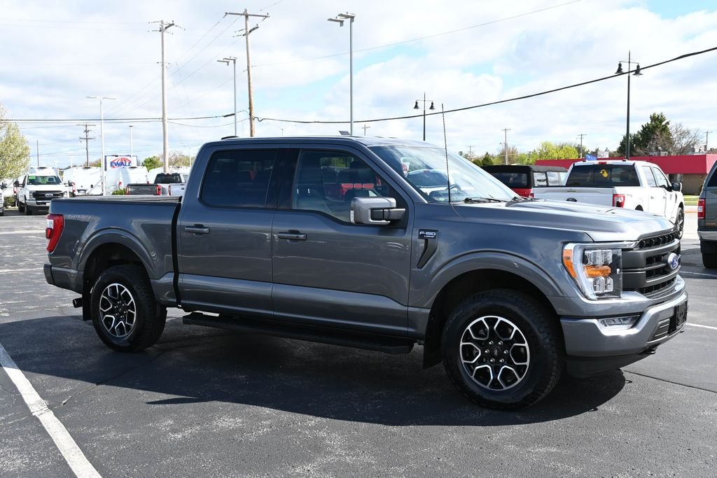 Certified Used 2022 Gray Metallic Ford Lariat image 7