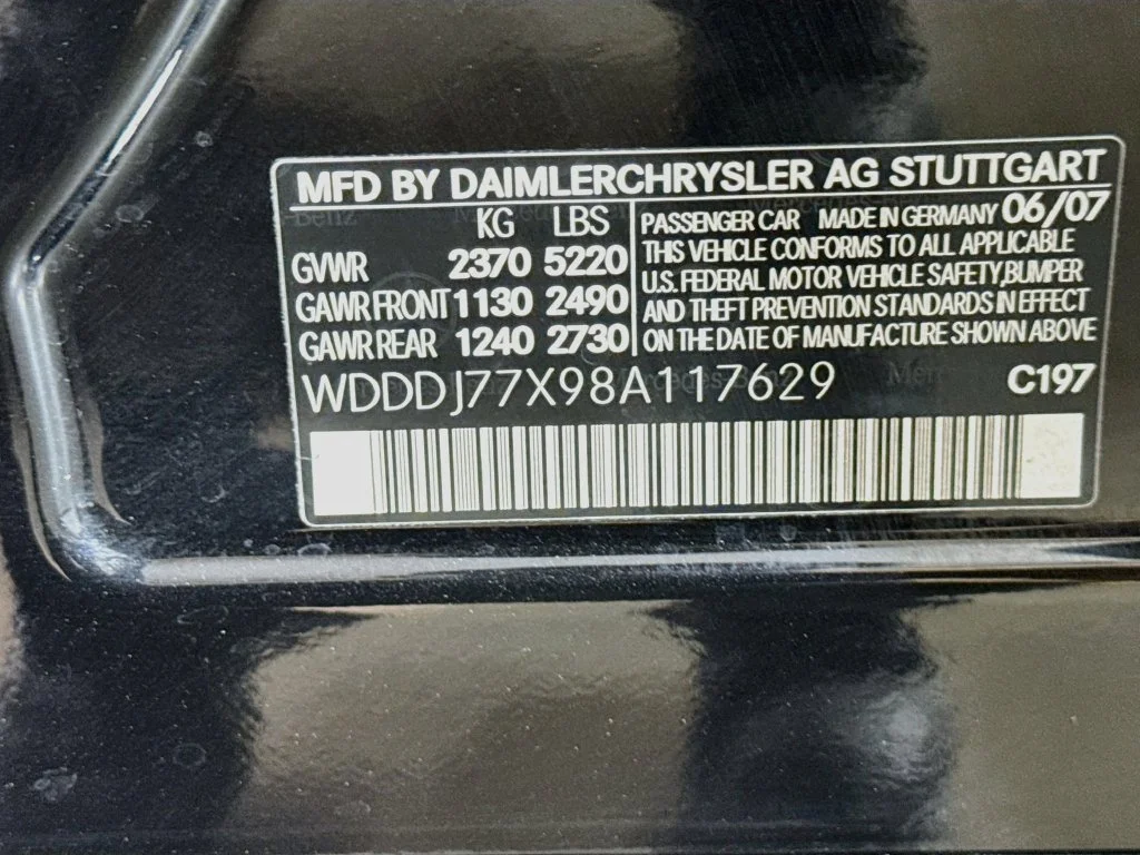 Used 2008 Black Mercedes-Benz CLS 63 AMG® image 40
