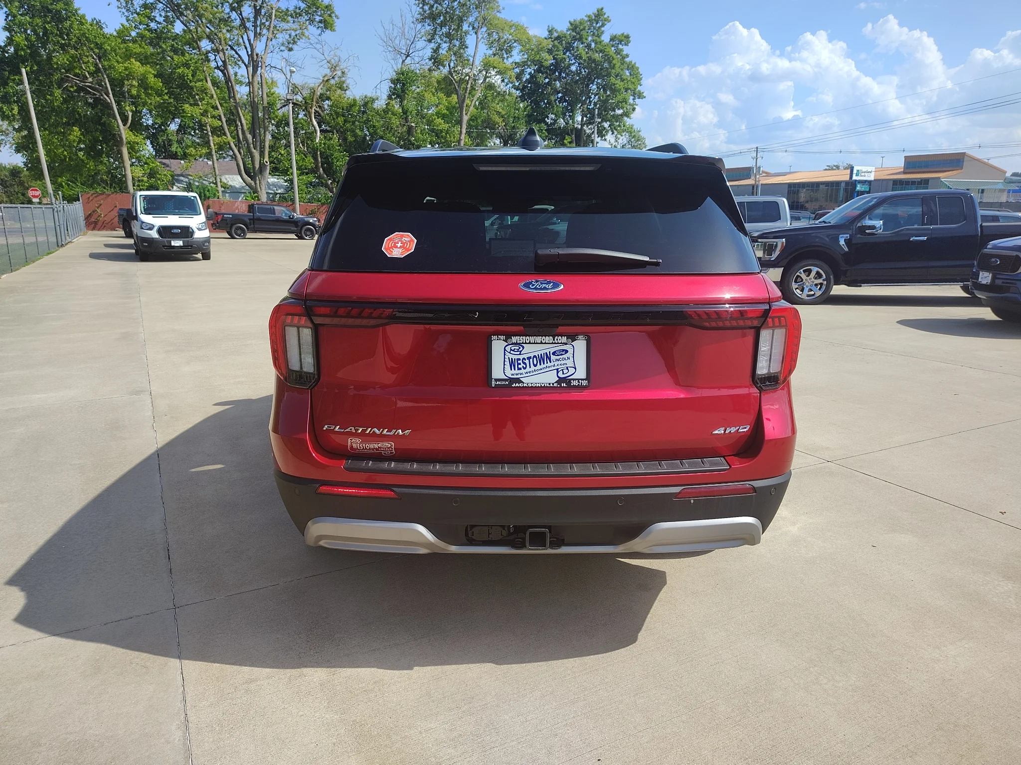 New 2026 Rapid Red Metallic Tinted Clearcoat Ford Platinum™ image 5