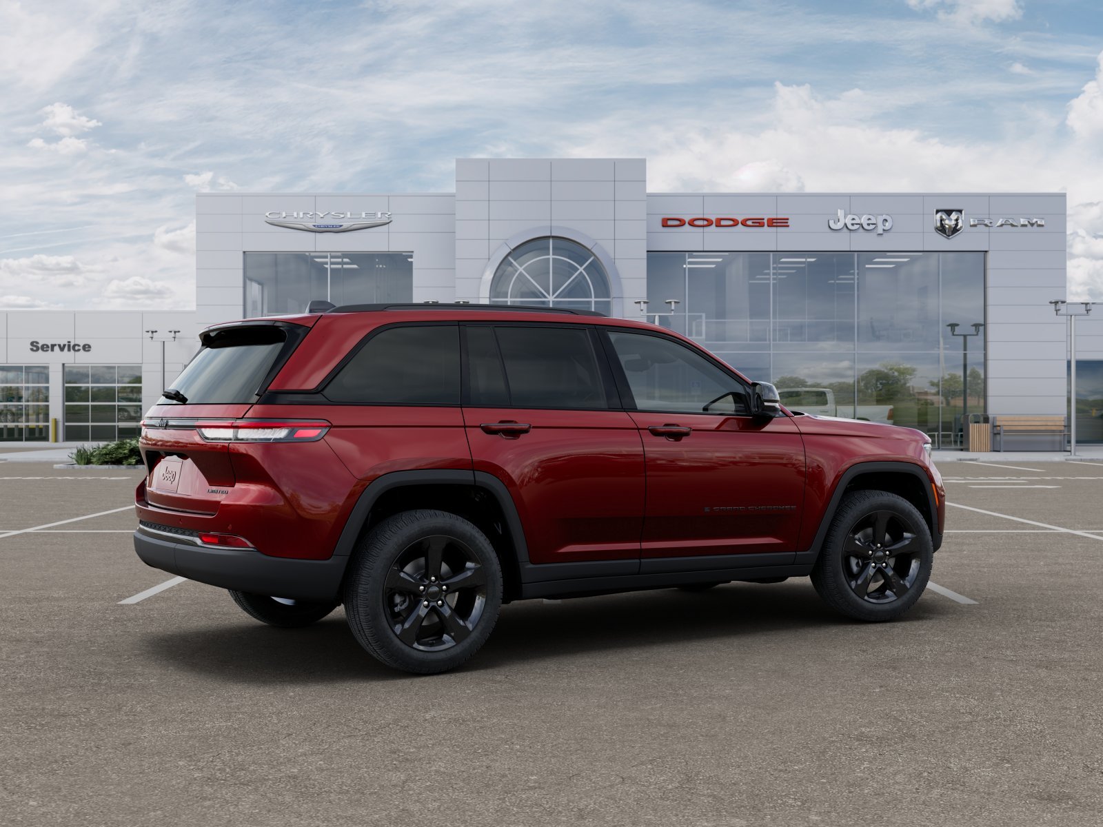New 2025 Velvet Red Pearl-Coat Exterior Paint Jeep Limited image 28