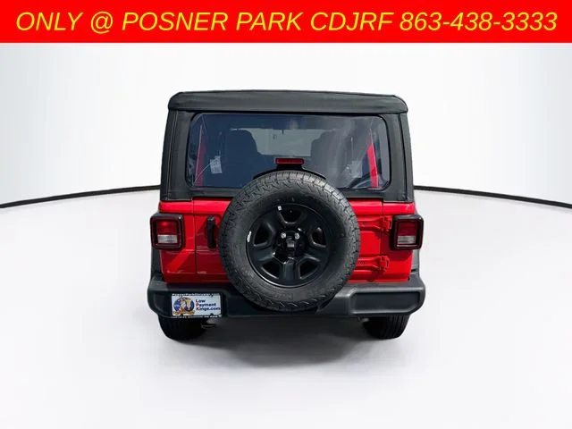 New 2026 Firecracker Red Clear-Coat Exterior Paint Jeep Sport image 6