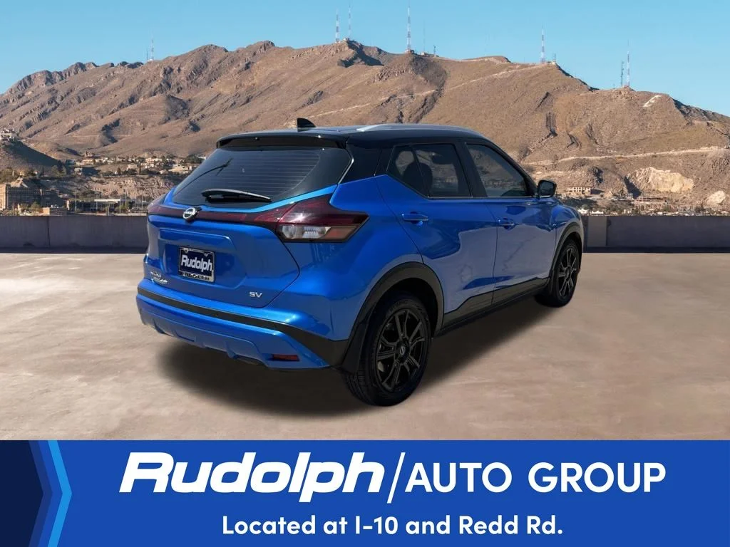 Used 2023 Electric Blue Metallic Nissan SV image 5