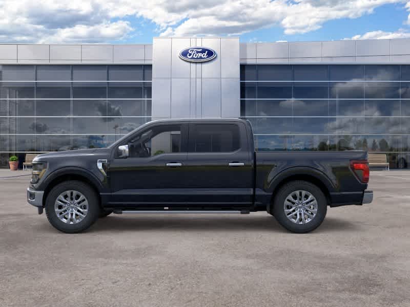 New 2026 Agate Black Metallic Ford XLT image 3