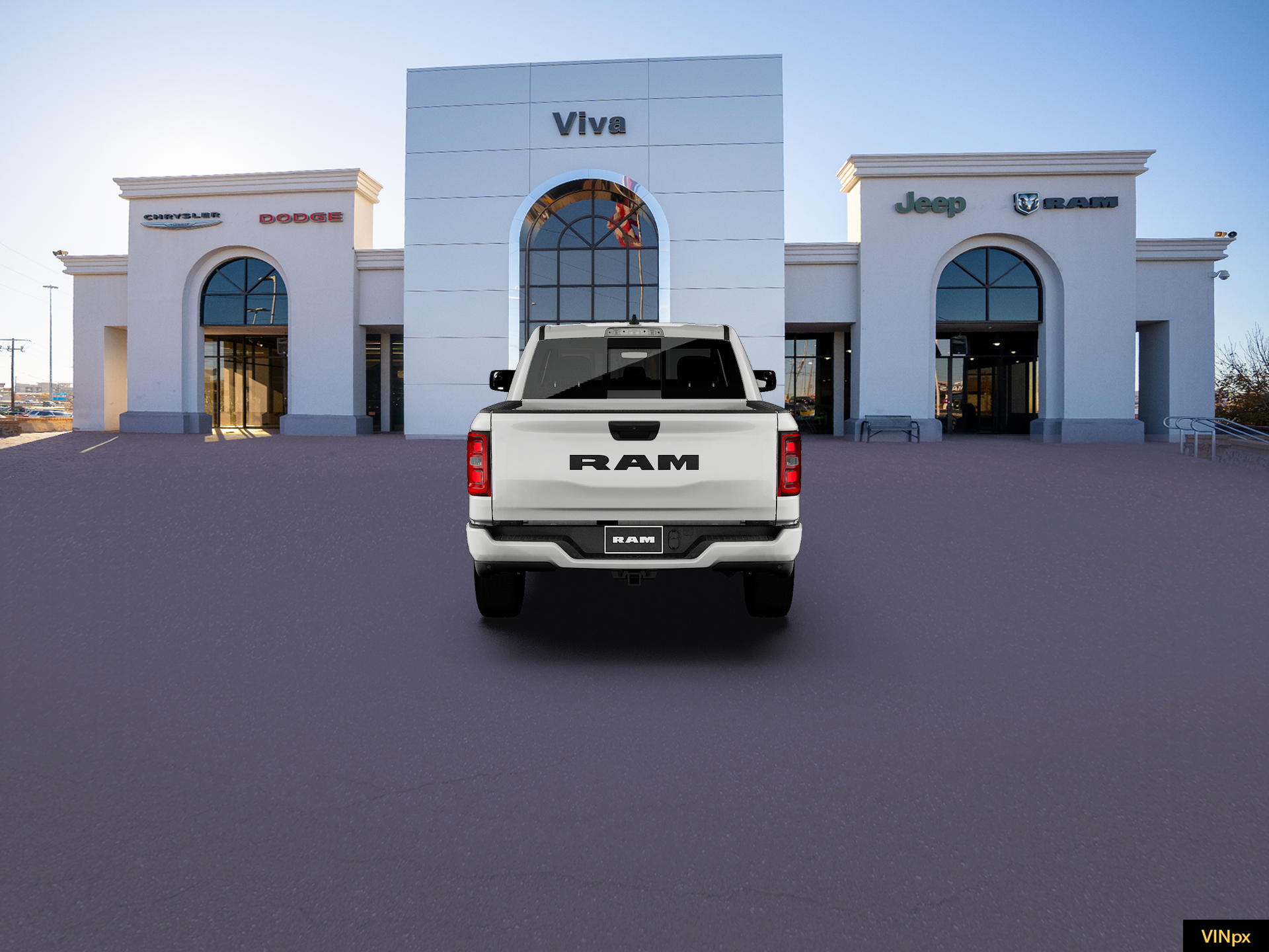 New 2027 Bright White Clear-Coat Exterior Paint RAM Express image 6