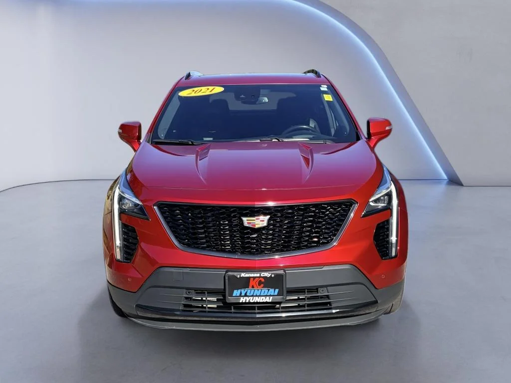 Used 2021 Red Cadillac AWD Sport image 8