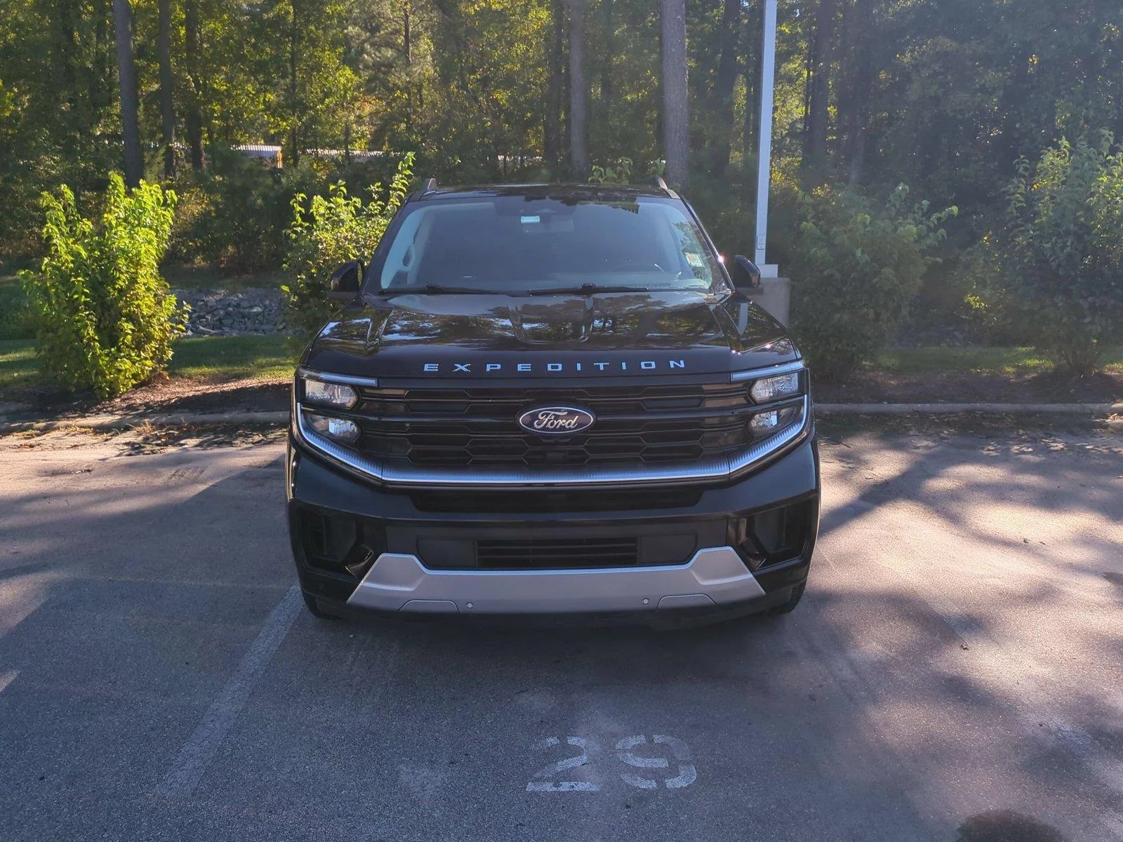 Used 2025 Agate Black Ford Platinum image 2