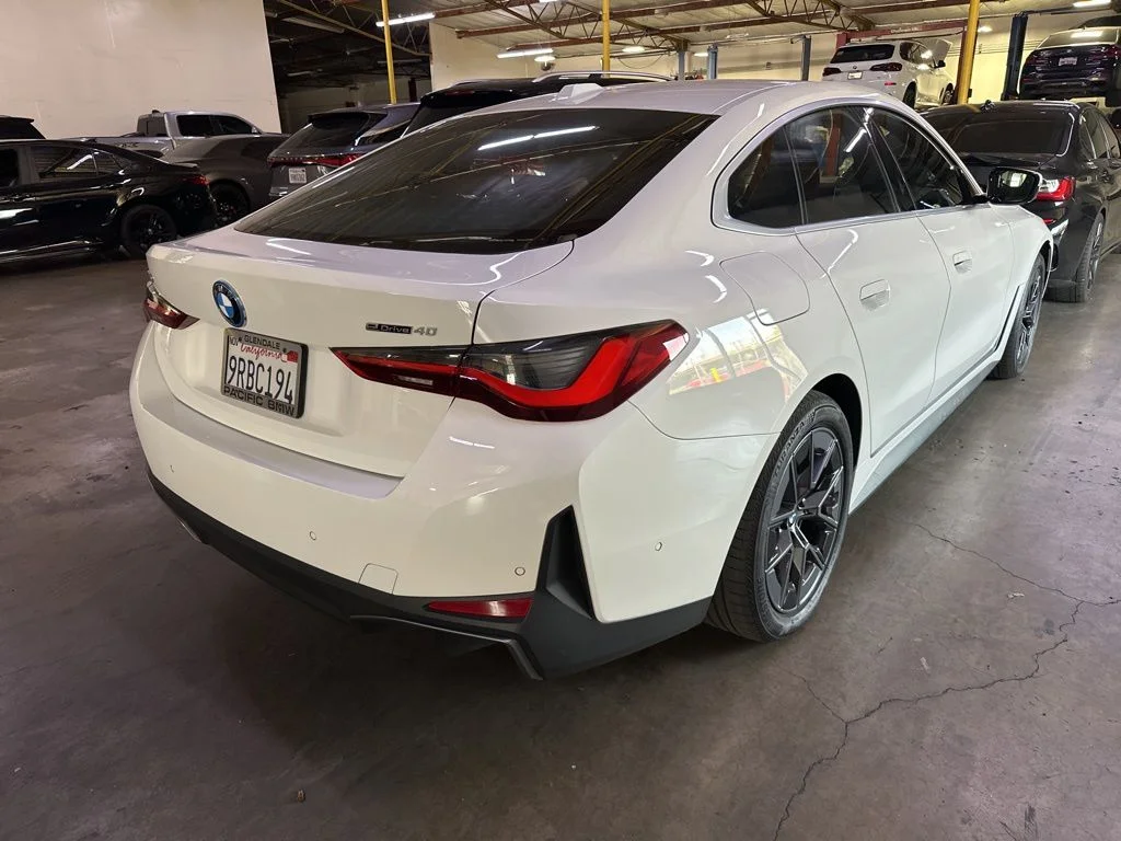 Used 2025 White BMW eDrive40 image 4