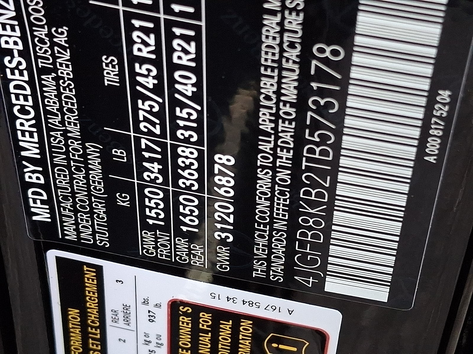 New 2026 Obsidian Black Metallic Mercedes-Benz AMG® GLE 63 S 4MATIC+ SUV image 17