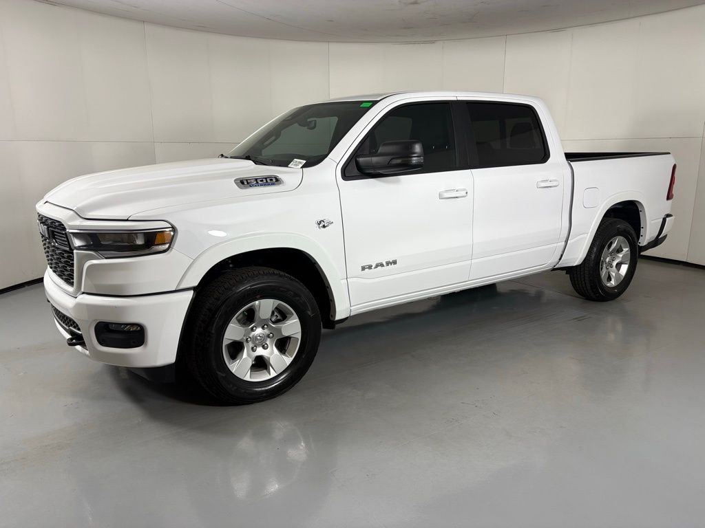 New 2026 Bright White Clear-Coat Exterior Paint RAM Big Horn/Lone Star image 5