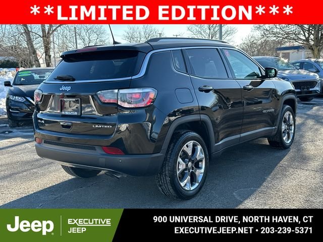 Used 2018 Jeep Compass Limited with VIN 3C4NJDCB7JT199334 for sale in North Haven, CT