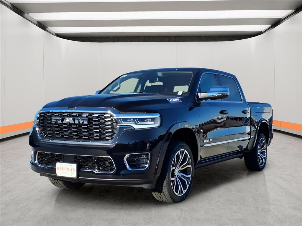 New 2026 Diamond Black Crystal Pearl-Coat Exterior Paint RAM Tungsten image 4