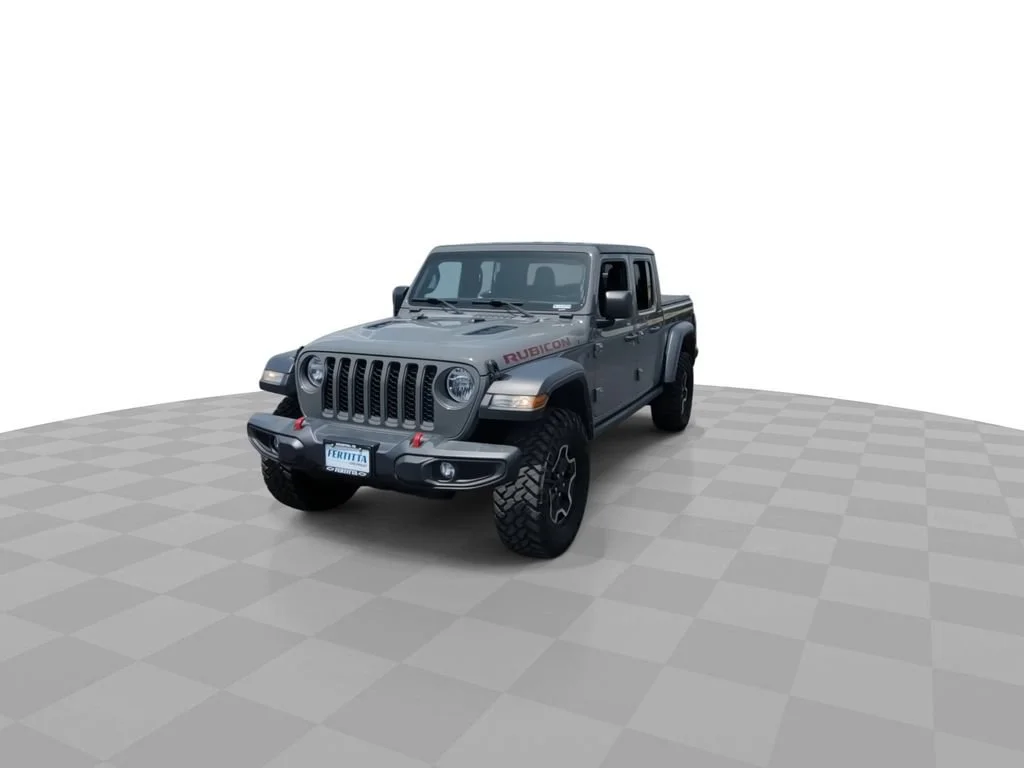 Used 2022 Gray Jeep Rubicon 4x4 image 3