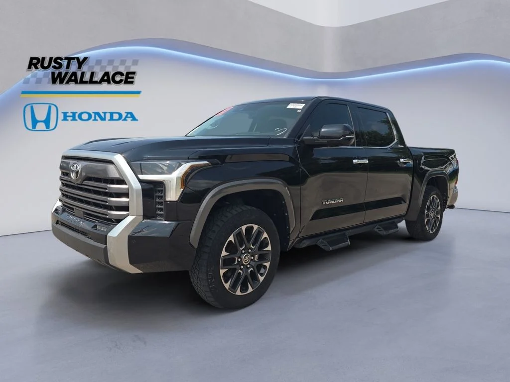 Used 2023 Midnight Black Metallic Toyota Limited image 1