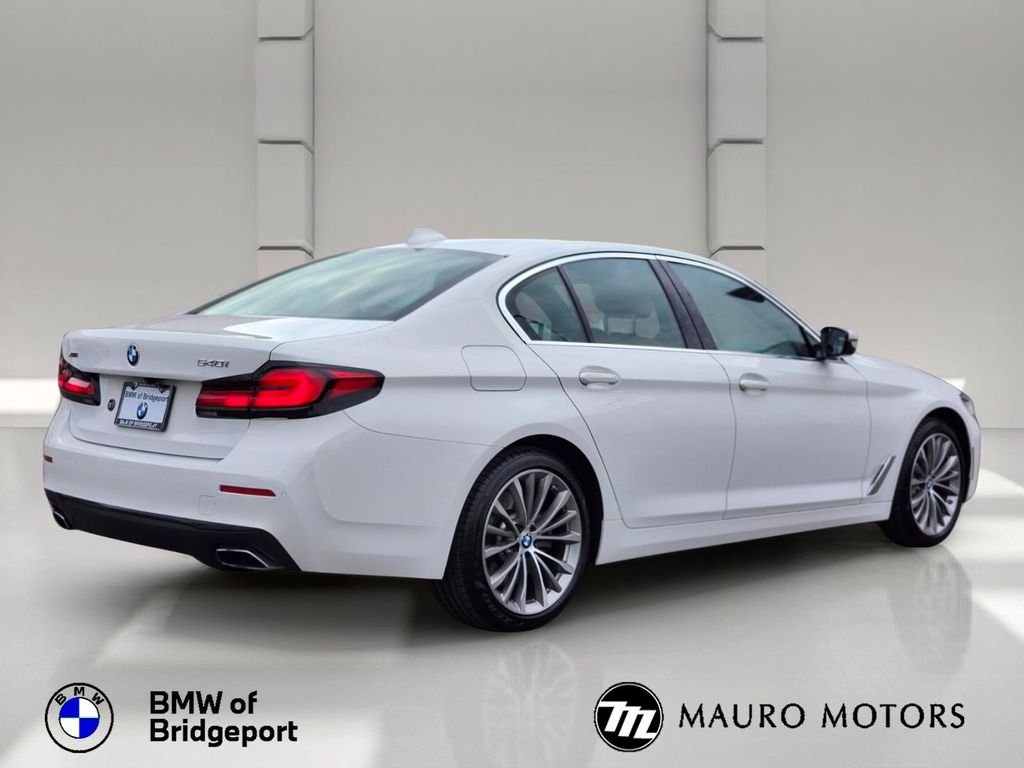 Certified Used 2023 White BMW 540i xDrive image 3