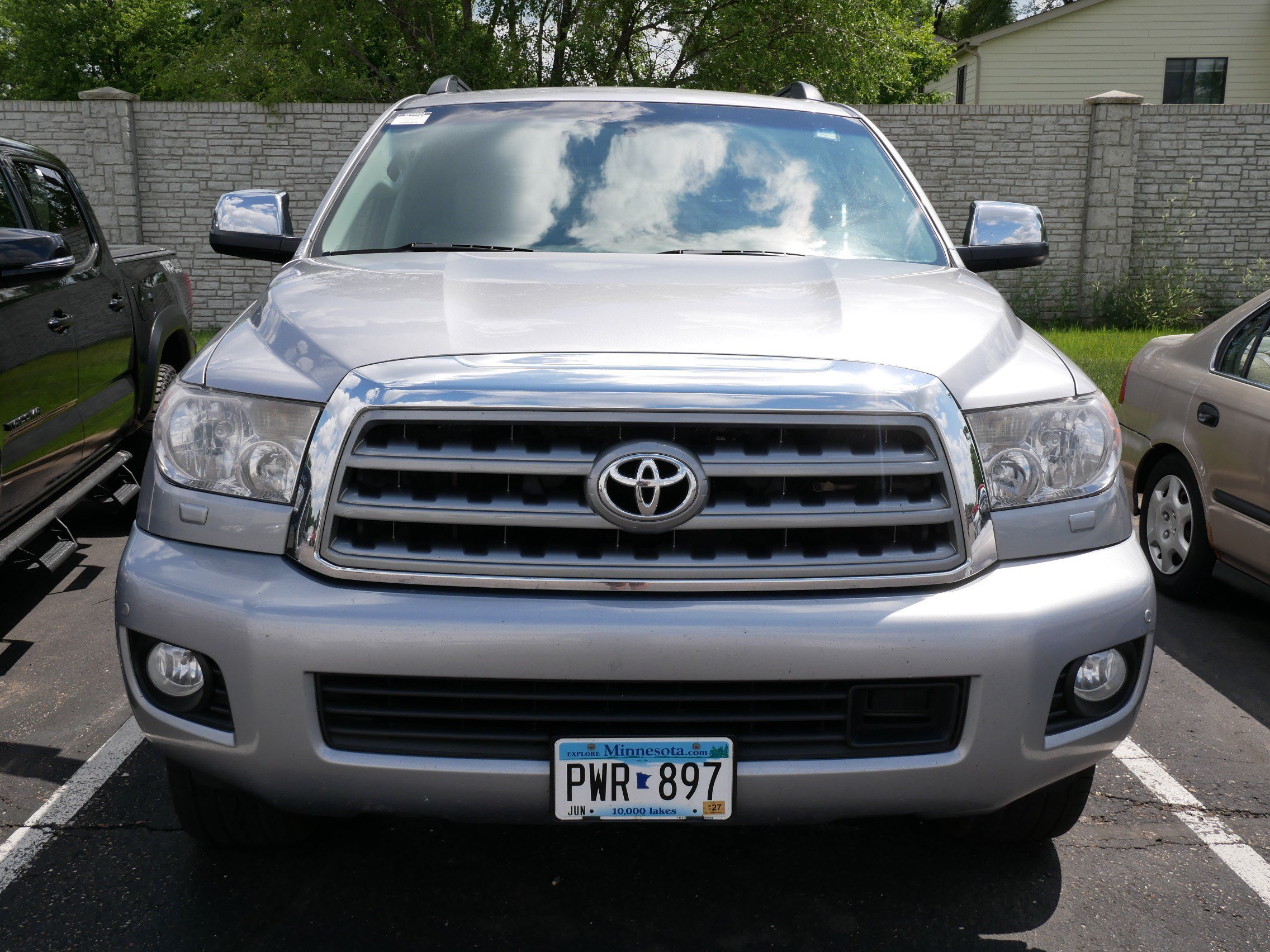 Used 2012 Toyota Sequoia Platinum with VIN 5TDDW5G18CS064641 for sale in Brooklyn Center, Minnesota