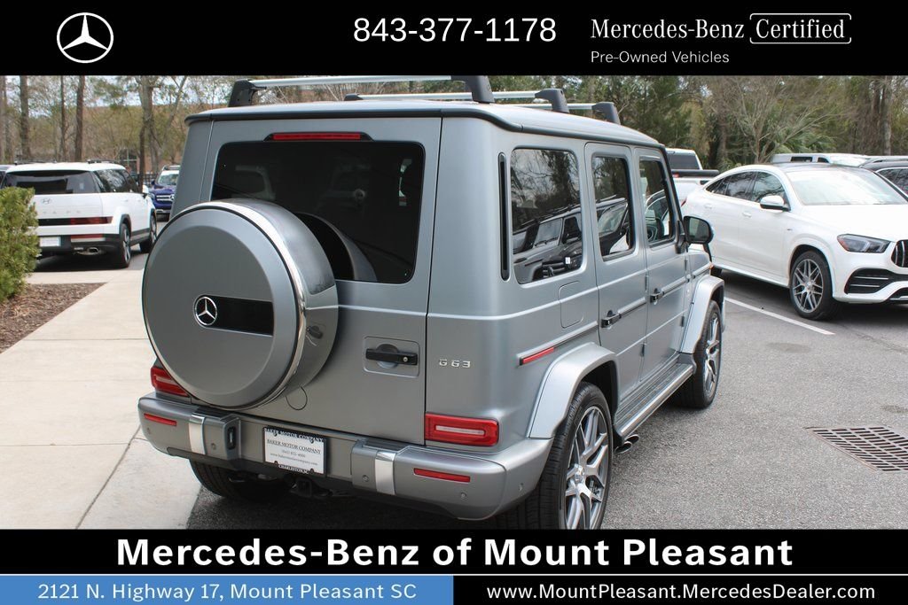 Certified Used 2023 MANUFAKTUR Platinum Magno Mercedes-AMG G 63 AMG® image 5