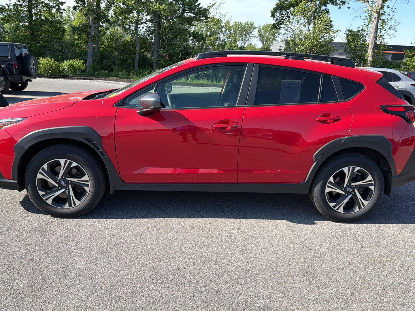 Used 2025 Pure Red Subaru Premium image 3
