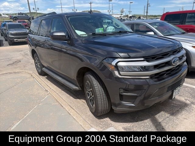 Used 2022 Dark Matter Metallic Ford XLT image 3