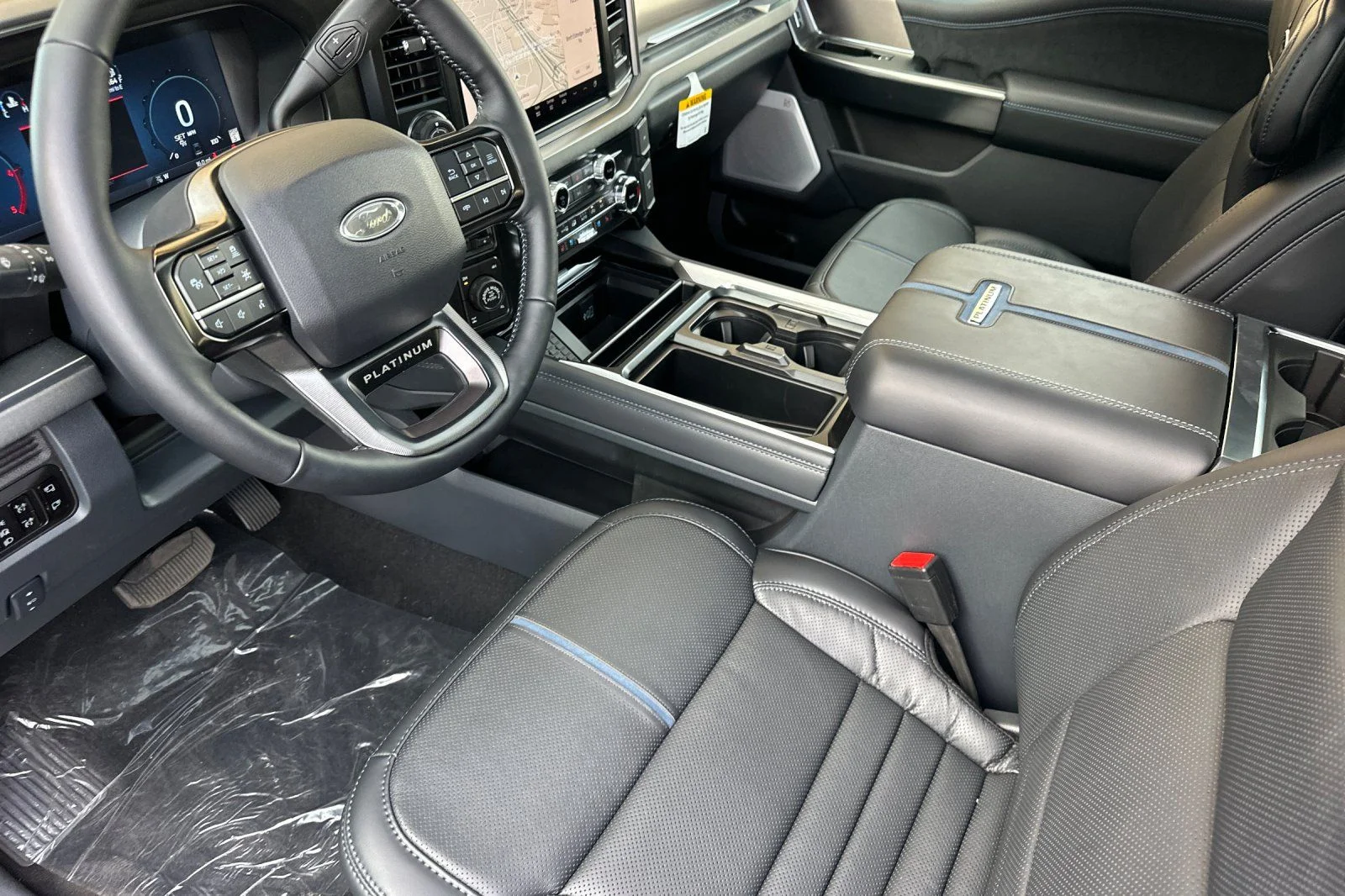 New 2026 Glacier Gray Metallic Tri-Coat Ford F-350® Platinum® image 9