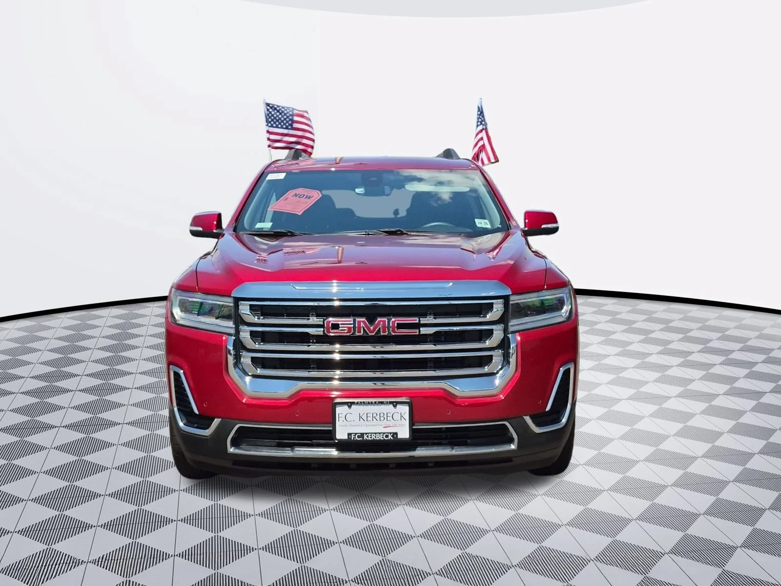 Used 2021 Cayenne Red Tintcoat GMC SLE image 3