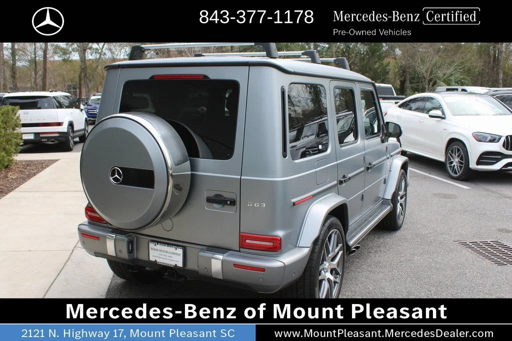Certified Used 2023 MANUFAKTUR Platinum Magno Mercedes-AMG G 63 AMG® image 5