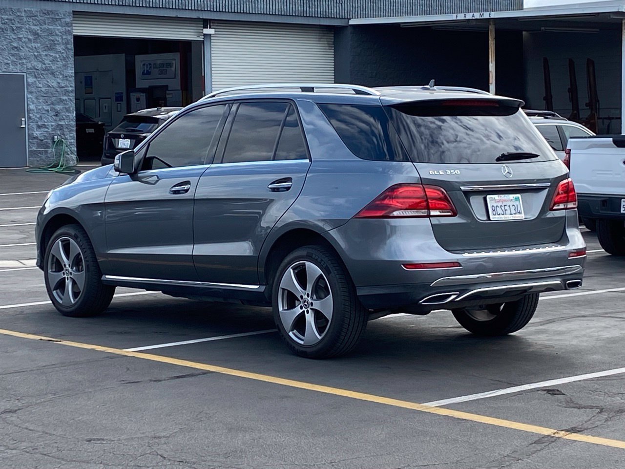 Used 2018 Selenite Gray Mercedes-Benz GLE 350 image 3