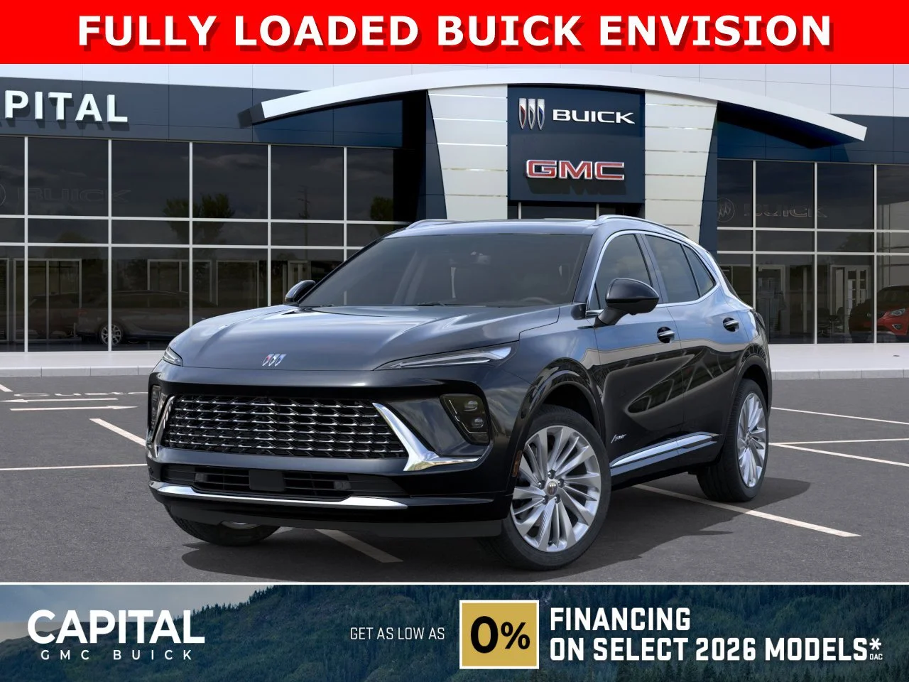 New 2026 EBONY TWILIGHT METALLIC Buick Avenir image 1