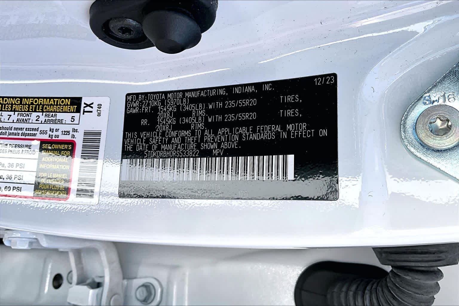 Certified Used 2024 Wind Chill Pearl Toyota XSE image 36