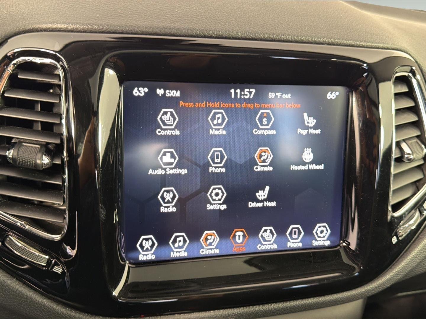 Used 2019 Granite Crystal Metallic Clearcoat Jeep Limited image 31