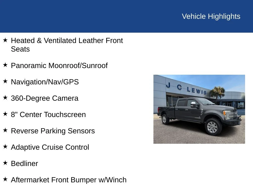 Used 2017 Magnetic Metallic Ford Platinum image 27
