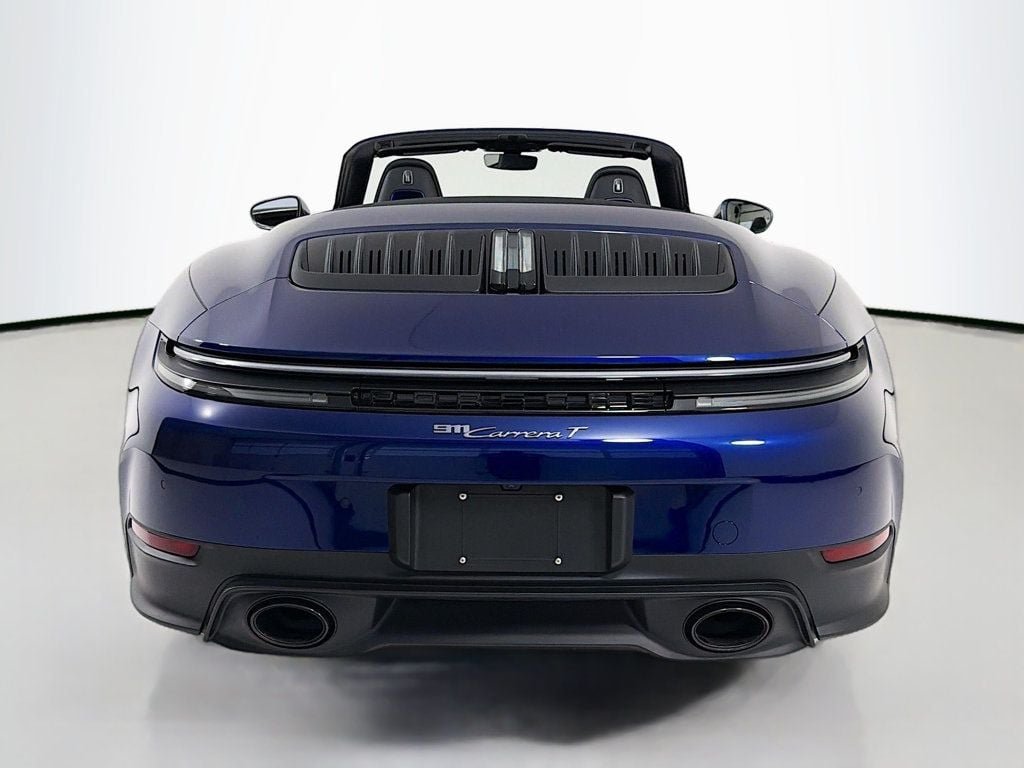 Used 2026 Gentian Blue Metallic Porsche Carrera T Cabriolet image 11