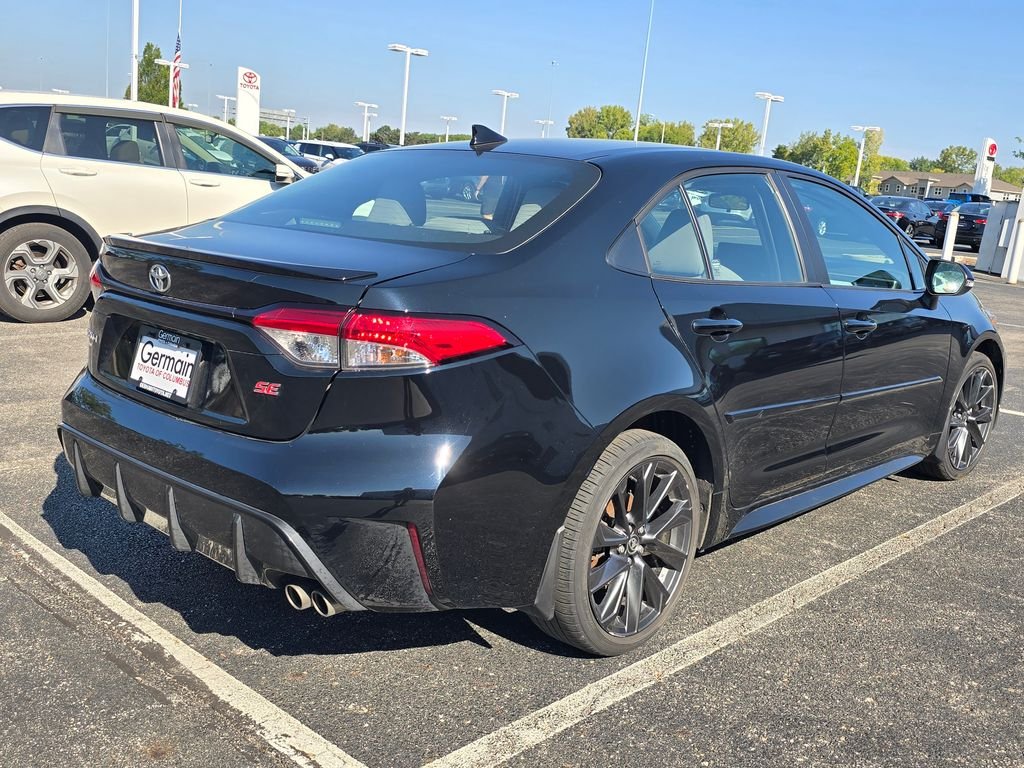 Certified Used 2024 Black Toyota SE image 8