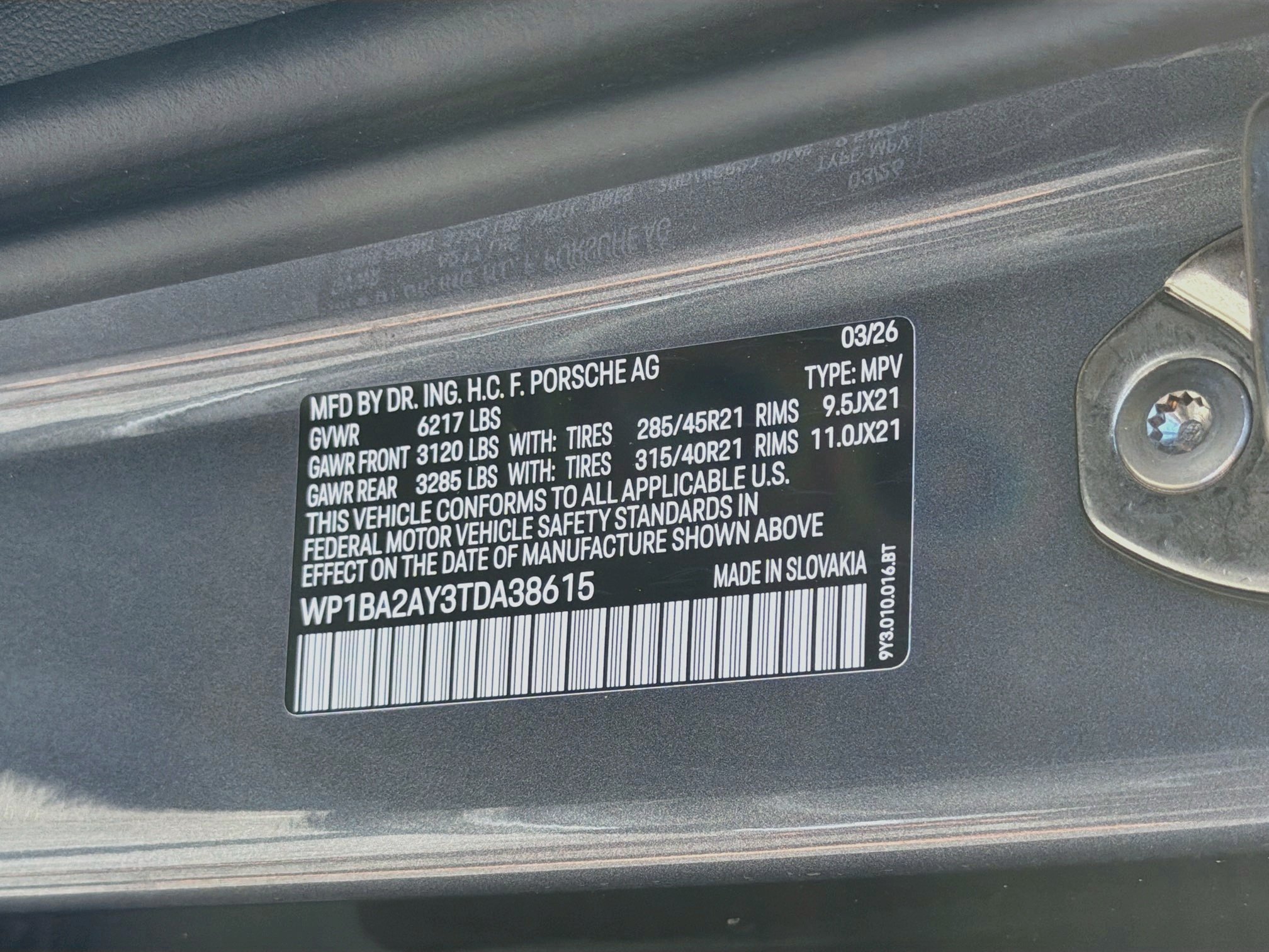 Used 2026 Gray Porsche Base image 45