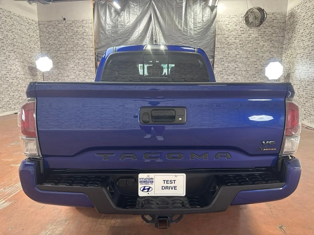 Used 2022 Blue Crush Metallic Toyota TRD Sport image 6
