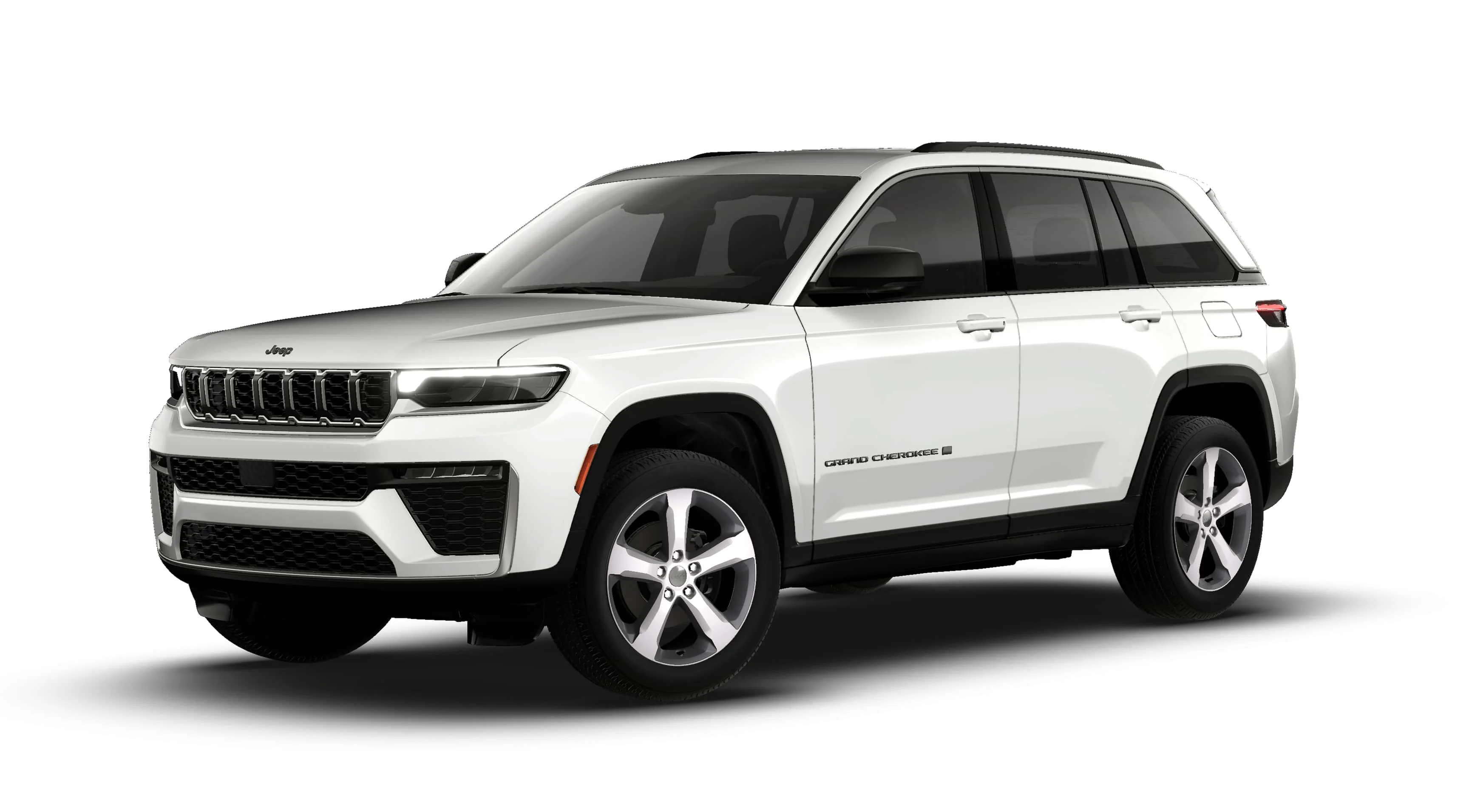 New 2026 Bright White Clear-Coat Exterior Paint Jeep Limited image 13
